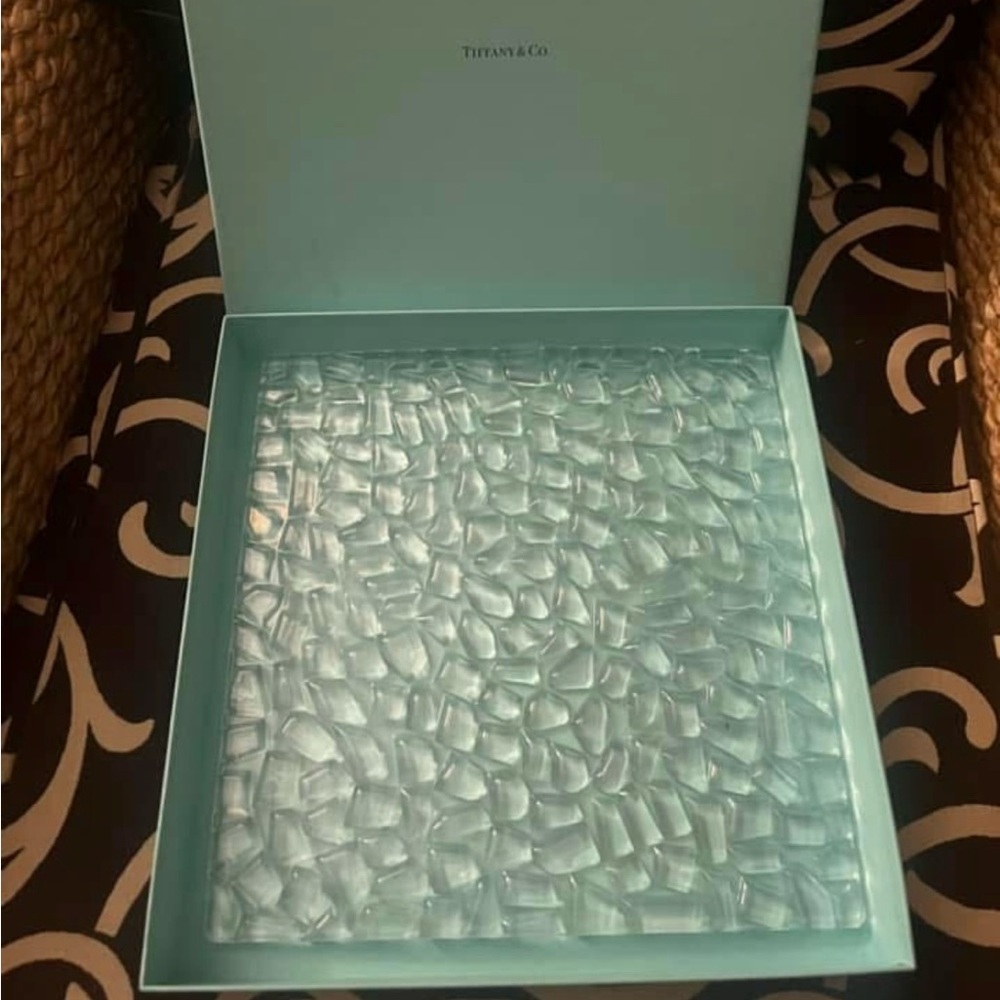 Tiffany and co 
Cake platter/ serving tray